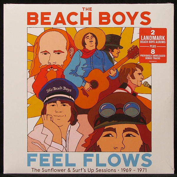 LP Beach Boys — Feel Flows: Sunflower & Surf`s Up Sessions 1969-1971 (2LP) фото